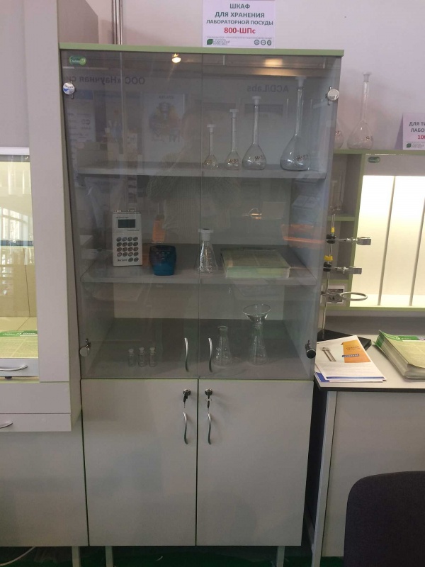 Шкаф для хранения лабораторной посуды 800-ШПс