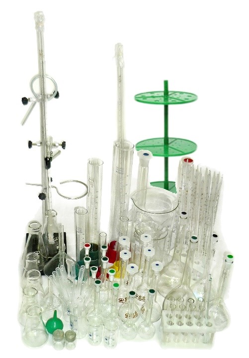 Многофункциональный набор посуды для химического анализа