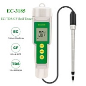 Кондуктометр EC-3185 Soil tester 3 в 1 (EC/TDS/CF)